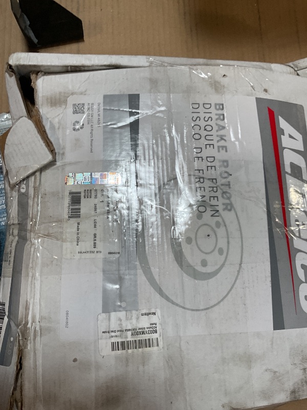 Photo 1 of ACDelco Silver 18A1485A Front Disc Brake Rotor