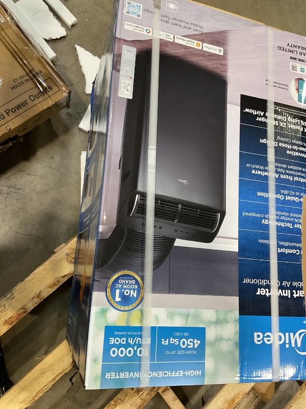 Photo 1 of Midea MAP12S1TBL Air Conditioner, 12,000 BTU-dual hose, Black