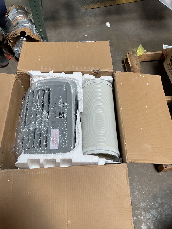 Photo 1 of BLACK+DECKER 8,000 BTU Portable Air Conditioner up to 350 Sq. with Remote Control, White