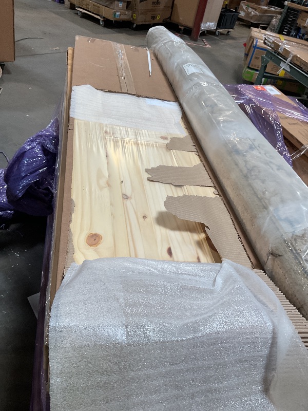 Photo 1 of 3 Panel Colonial Double Hip Knotty Pine Interior Door Slab (18x80)