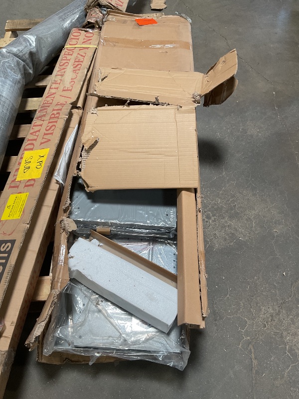 Photo 1 of AA Products Model SH-6203 Steel Low/Mid/High Roof Van Shelving Storage System Fits Transit, ProMaster and Sprinter, 4 Tiers Van Shelving Units, 32''W x 62''H x 16''D