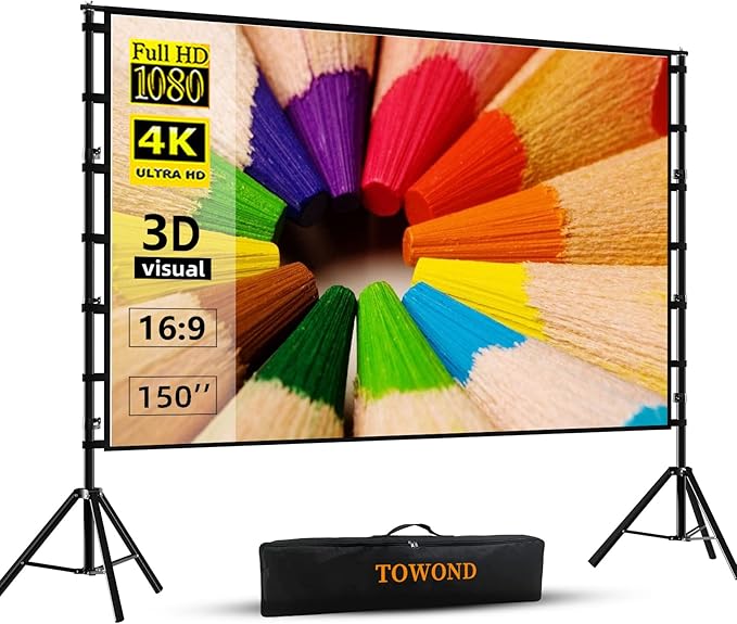 Photo 1 of 106” projector screen