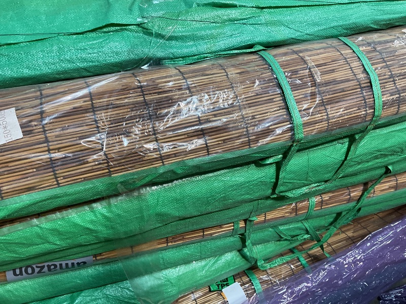 Photo 1 of DearHouse Natural Reed Fencing, Eco-Friendly Reed Fence,5 feet High x 16.4 feet Long, Reed Screen for Garden, Privacy Fence