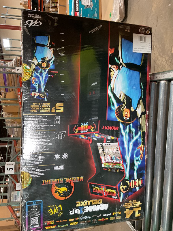 Photo 1 of Arcade1Up Mortal Kombat II Deluxe Arcade Machine