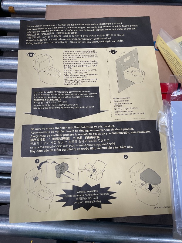 Photo 1 of TOTO WASHLET+ Nexus One-Piece Elongated seat - MW6424736CEFGA#01
