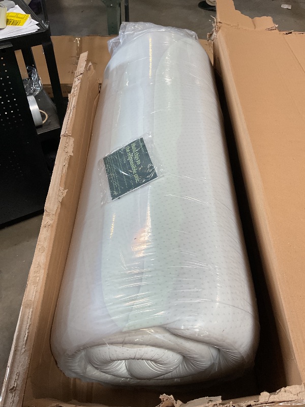 Photo 1 of ZINUS 12 Inch Green Tea Memory Foam Mattress [New Version], King, Fiberglass free, Medium Firm Feel, Zoned Pressure Relief, Certified Safe Foams & Fabric, Mattress in A Box