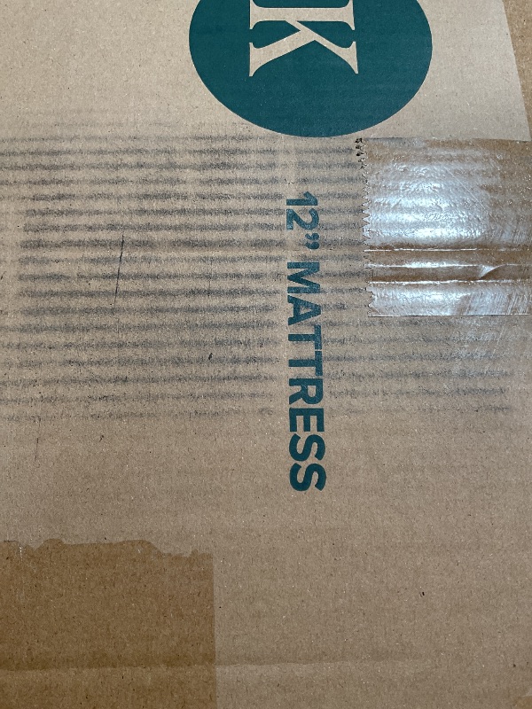 Photo 1 of ZINUS 12 Inch Green Tea Memory Foam Mattress [New Version], King, Fiberglass free, Medium Firm Feel, Zoned Pressure Relief, Certified Safe Foams & Fabric, Mattress in A Box