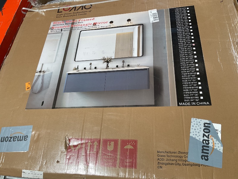 Photo 1 of Bathroom Mirror,40x48 inch Bathroom Mirrors for Over Sink,Large Wall Mirror for Bathroom Wall Mounted Rectangle Mirror
