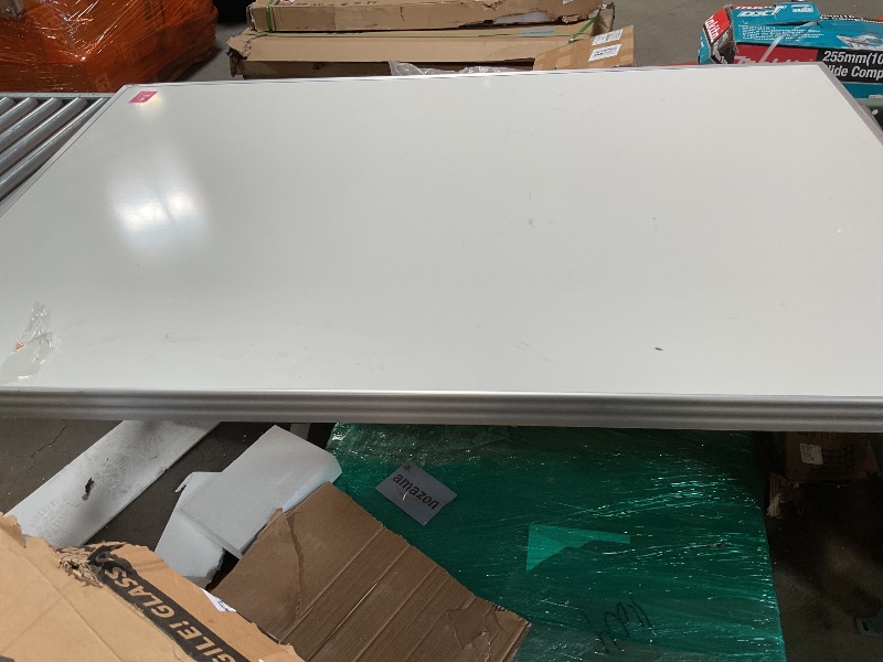 Photo 1 of Quartet Porcelain Whiteboard, Magnetic Dry Erase White Board, 4' x 6', Aluminum Frame (PPA406)