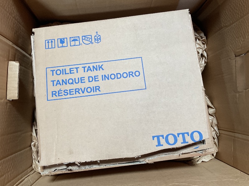 Photo 1 of *TANK ONLY**
TOTO Drake WASHLETElongated 1.6 GPF TORNADO FLUSH Toilet tank