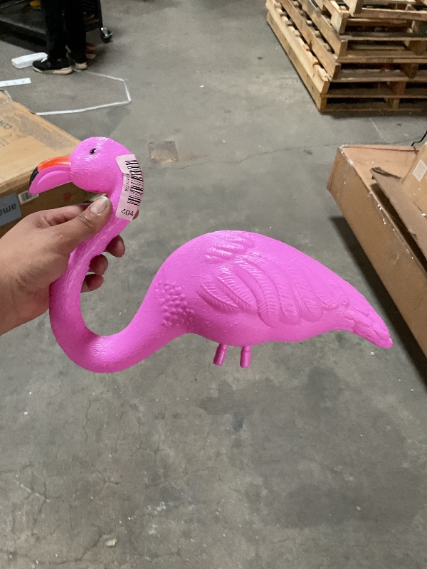 Photo 1 of 24 inch lawn ornament flamingo