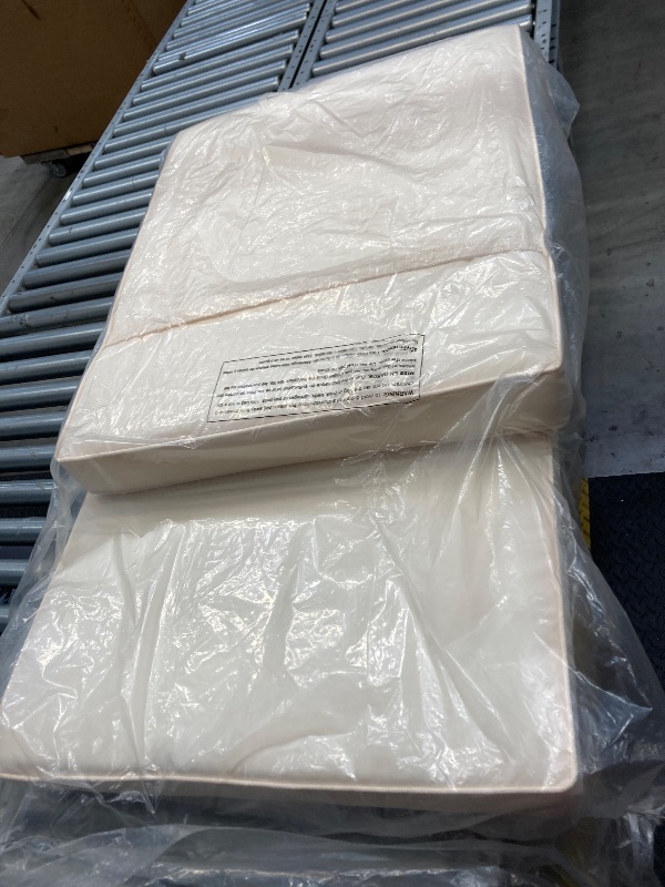Photo 1 of Christopher Knight Home Broadway Outdoor Chaise Lounge Cushion Only, Cream