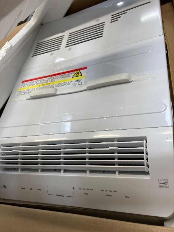 Photo 1 of ***see notes**Profile PHNT12CC Clearview Air Conditioner 12,000, Inverter Technology, Ultra Quiet, Medium Rooms up to 550 Sq. FT, Full Window View with Easy Installation, Energy-Efficient Cooling, 12200 BTU, White
