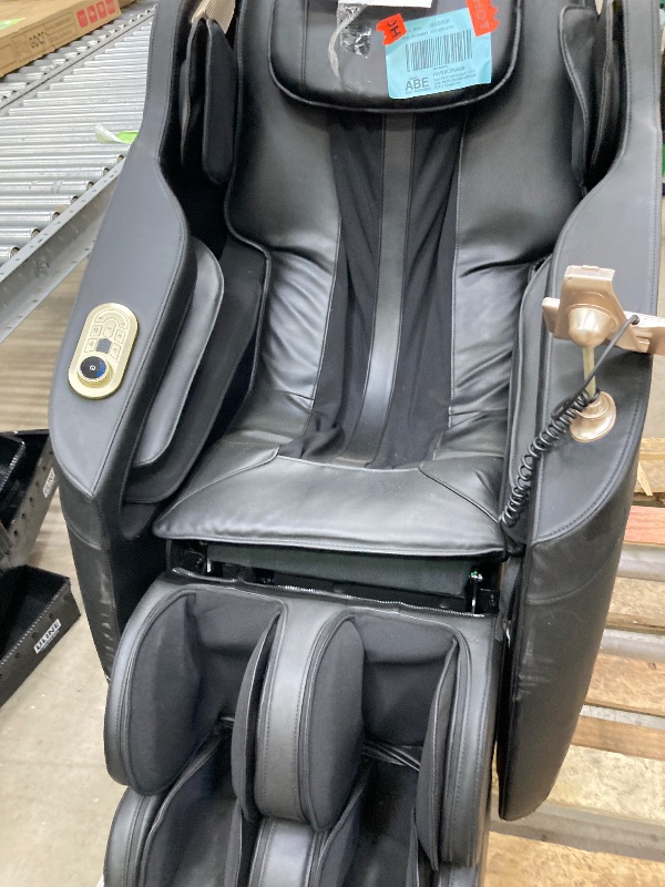 Photo 1 of 4D SL Track Massage Chair with 3 Zero Gravity Modes, APP Control, Leather