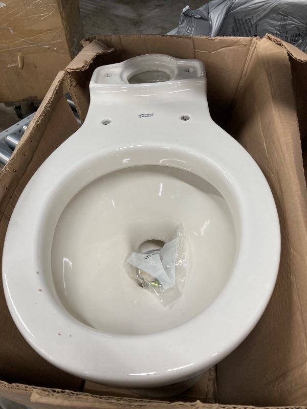 Photo 1 of ***Missing Box 1***American Standard 215DA.104.021 Cadet Pro 2-piece 1.28 GPF Round Front Toilet, Bone