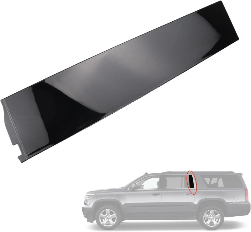 Photo 1 of 926-247 Rear Driver Side Rearward Door Applique Compatible with Cadillac Escalade ESV Fit for Chevrolet Suburban 3500 HD GMC Yukon XL 2015-2018