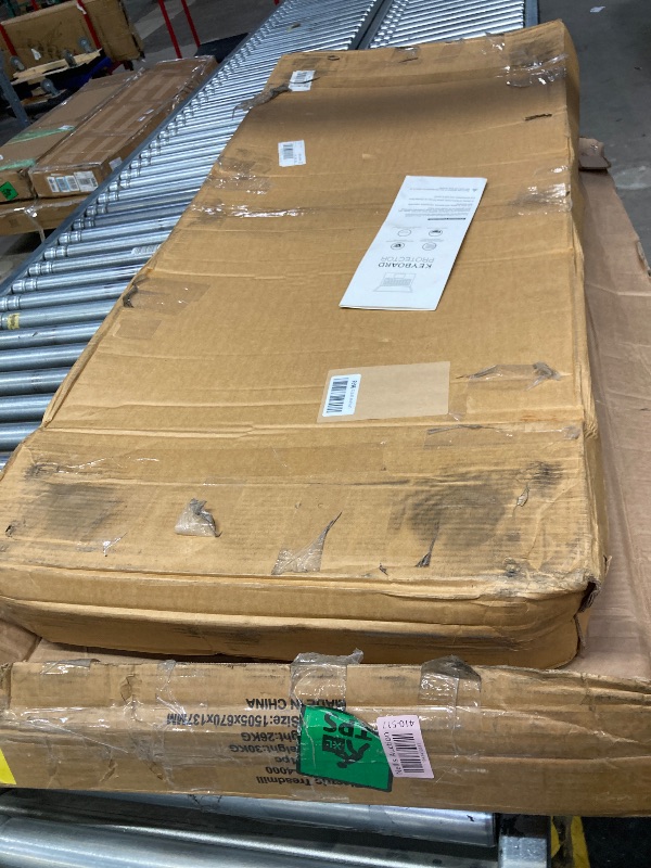 Photo 1 of *****missing the safety key and the remote*****LICHICO Walking Pad Under Desk, 2 in 1 Portable Folding Treadmill, 3.0HP Brushless Motorized Electric Treadmill, Larger Running Area, Small Mini Running Machine for Home