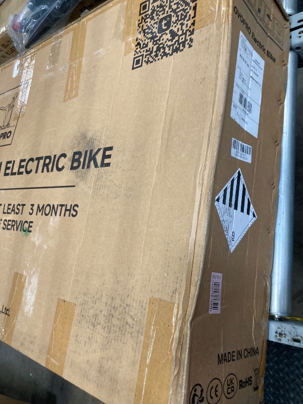 Photo 1 of *** Used,sliggtly broken.plus the odometer has 200 miles on it AOVOPRO BK520 Adult Electric Bicycles, 350W 26" Electric Mountain Bicycle, 48V Battery, 22Mph Electric Mountain Bike, Adjustable 7 Speed E-Bikes for Adults UL2849
