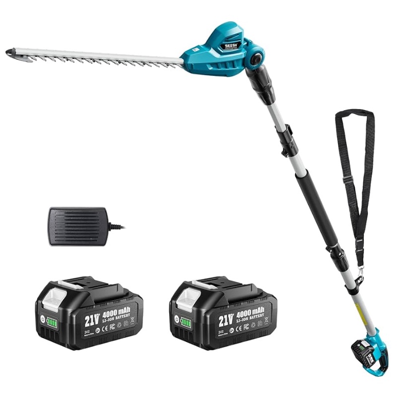 Photo 1 of **PARTS ONLY**GVDV 2 in 1 Weed Wacker and String Trimmer, BLDC Motor, 2 Pcs 24V Batteries, 3 Blades, Adjustable Length - Lightweight Lawn Edger & Brush Cutter for Yard and Garden