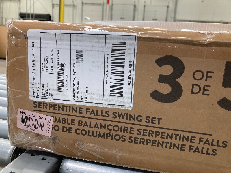 Photo 1 of ***PARTS ONLY***
KidKraft Serpentine Falls Swing Set