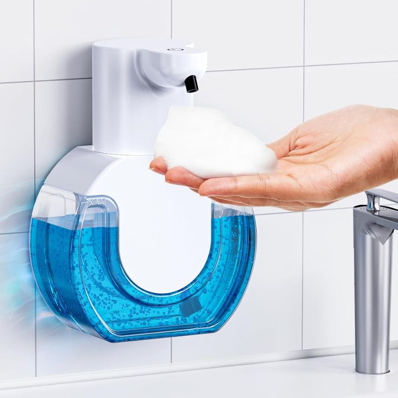 Photo 1 of ***THIS IS FOR 2 BOXES**2 Automatic Soap Dispenser - Hands-Free Sensor, 4 Adjustable Foam Levels, Rechargeable & Wall Mountable (15oz/420ml) for Bathroom & Kitchen