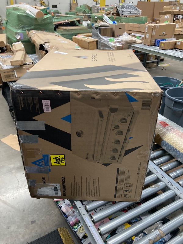 Photo 1 of Spire Premium 5 Burner Built In Gas Grill Island Head, Stainless Steel 30 Inch Propane Grill with Rear Burner, 63,000 BTUs, 750 SQ In Racks, Dual Fuel Compatibility - 740-0788P