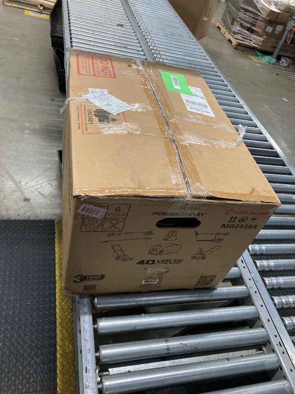 Photo 1 of **different mower in box** PowerSmart 40V 4.0Ah 17" Cordless Push Lawn Mower, with 3-in-1 Options
