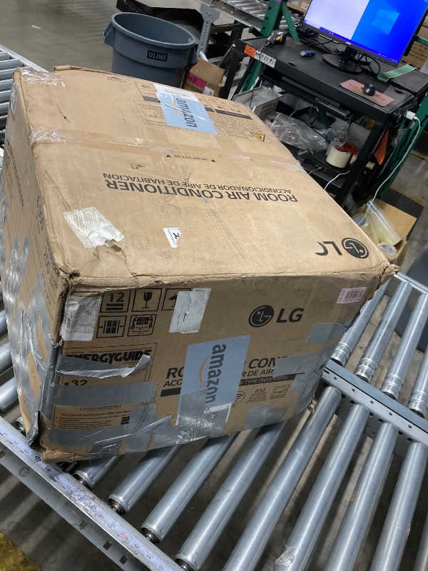 Photo 1 of LG 6,000 BTU Dual Inverter Smart Window Air Conditioner, 115V, Cools 250 Sq. Ft., Ultra Quiet Operation, Up to 35% More Energy Savings, ENERGY STAR®, works with LG ThinQ, Amazon Alexa and Hey Google