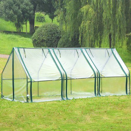 Photo 1 of ***MISSING PIECES/RIPS/PARTS ONLY**Quictent Small Greenhouse with Side Zipper Door, Easy Setup, 2 Colors
