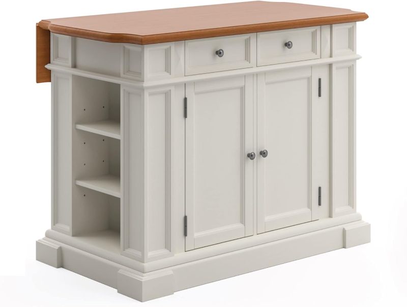Photo 1 of ***SEE NOTES***homestyles Americana Off-White Kitchen Island