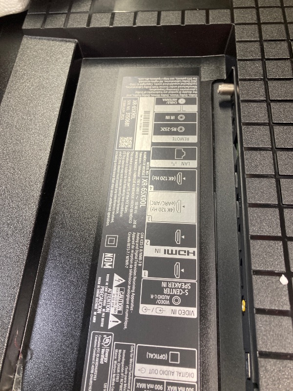Photo 1 of ***PARTS ONLY***
Sony 65 Inch 4K Ultra HD TV X90L Series: BRAVIA XR Full Array LED Smart Google TV with Dolby Vision HDR and Exclusive Features for The PlayStation® 5 XR65X90L- Latest Model,Black