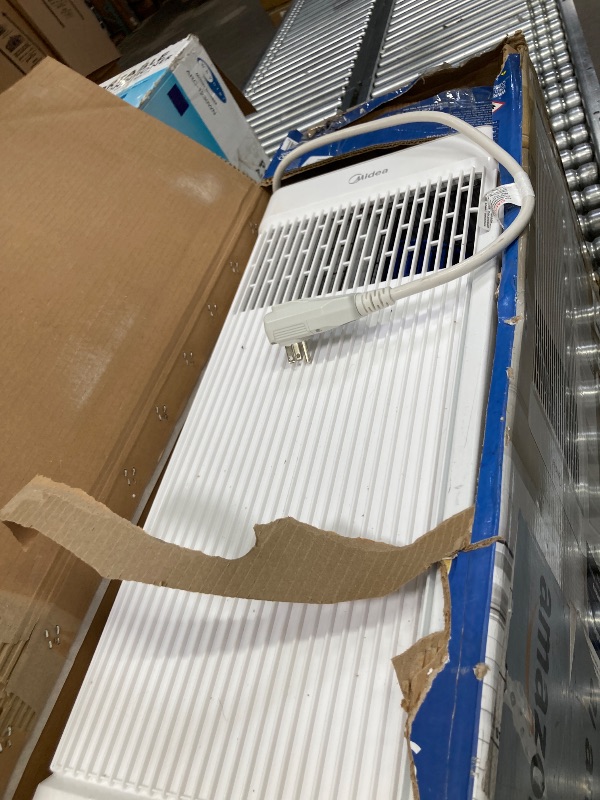 Photo 1 of *Parts Only * Midea 8,500 BTU ASHRAE (5,000 BTU SACC) Portable Air Conditioner, Smart Control, Cools up to 150 Sq. Ft., with Dehumidifier & Fan mode, Easy- to-use Remote Control & Window Installation Kit Included