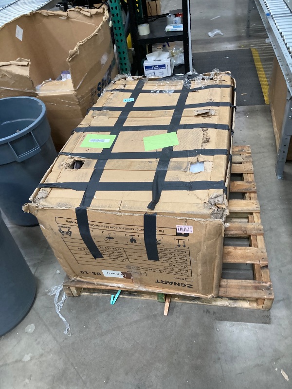 Photo 1 of ***MISSING PARTS, AND BROKEN PARTS****ZENART Massage Chair, Full Body Zero Gravity Massage Chair Recliner with Foot Massager, Brown
