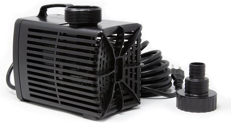 Photo 1 of Beckett Water Pump 3550 GPH Submersible Water Pump Auto-Shutoff Pond Pump for Waterfall, Stream, Water Garden 168W 25.7 ft Max Lift