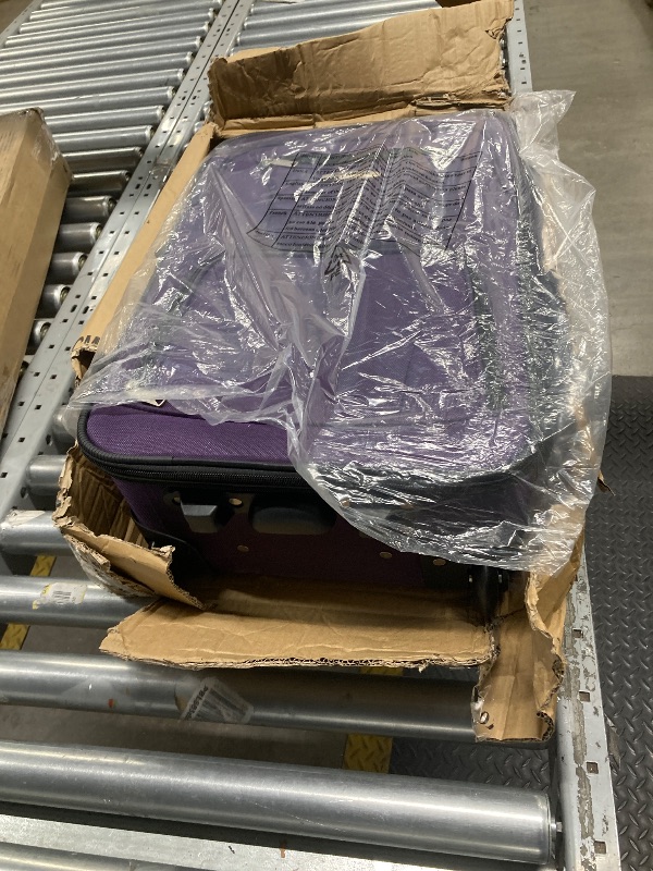 Photo 1 of 2 PC Luggage Set, colour purple