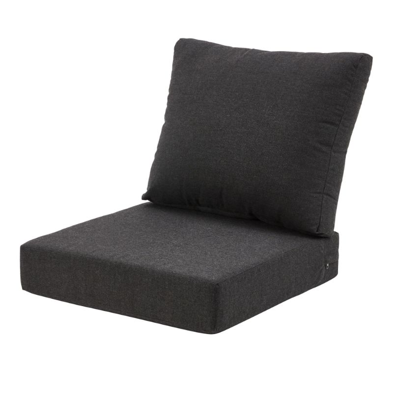 Photo 1 of 
Sunbrella Premium 24" x 24" Deep Seat Replacement Cushion Set by AE Outdoor in Cast Lead Chine