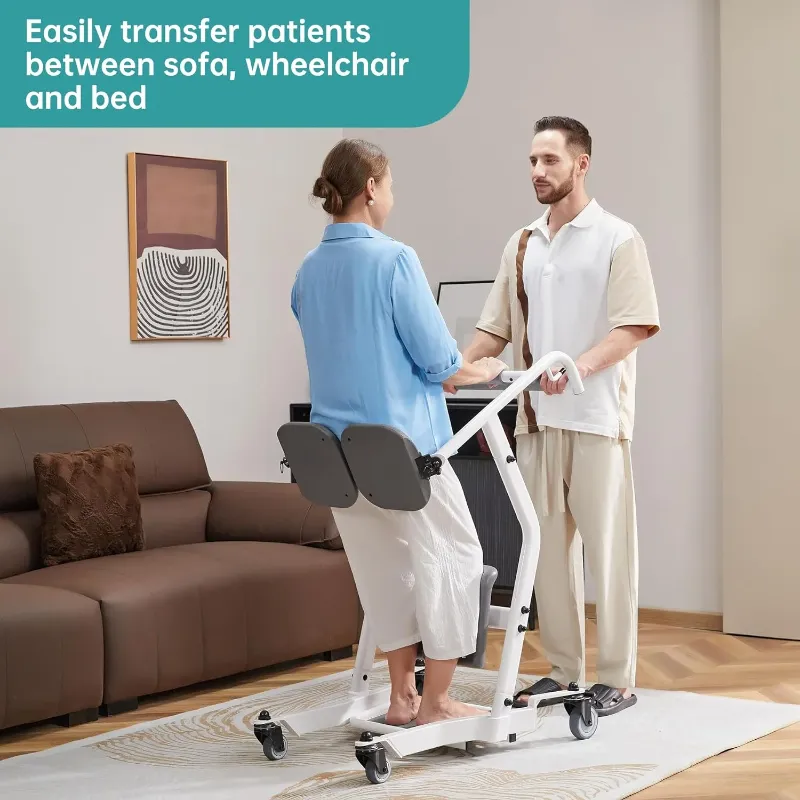 Photo 1 of 
ELENKER Stand Assist Lift, Sit to Stand Assist Patient Transport Unit, Patient Lift Home Care Equipment Lift Assist