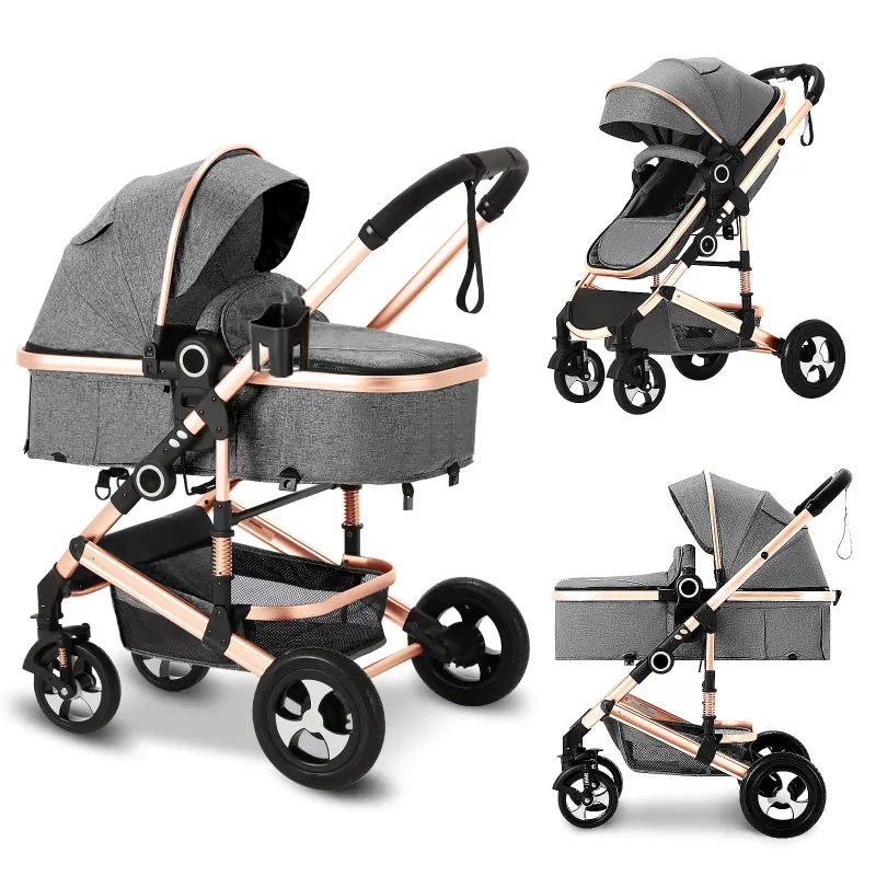 Photo 1 of 




Best seller
Visit the AILEEKISS Store
AILEEKISS 3-in-1 Convertible Baby Stroller, Folding Newborn Stroller with Big Seat, 21LB, Rose Gold