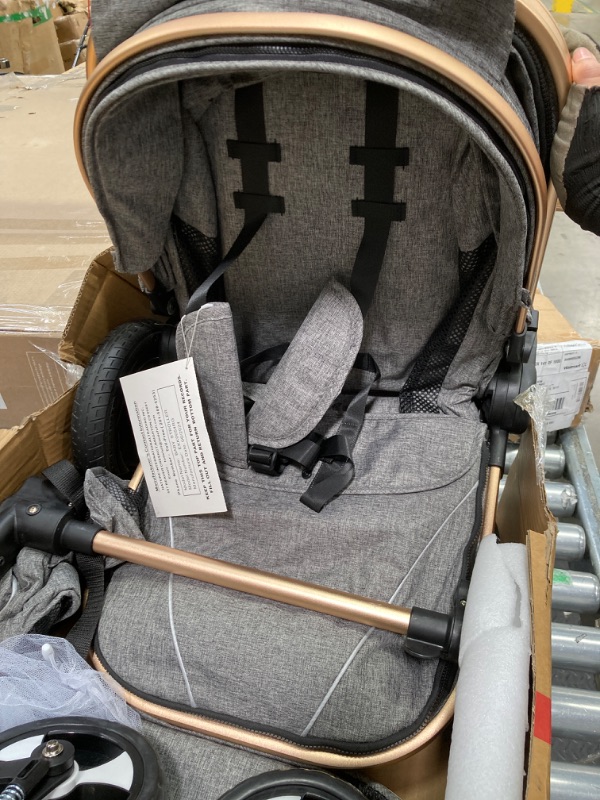 Photo 1 of 




Best seller
Visit the AILEEKISS Store
AILEEKISS 3-in-1 Convertible Baby Stroller, Folding Newborn Stroller with Big Seat, 21LB, Rose Gold