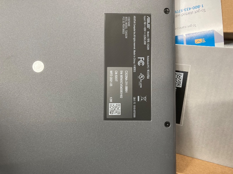 Photo 1 of ASUS ZenBook 14X OLED Space Edition Laptop, 14” 2.8K 16:10 OLED Touch Display, Intel Core i9-12900H CPU, 32GB RAM, 1TB SSD, Windows 11 Pro, ZenVision Display, UX5401ZAS-XS99T