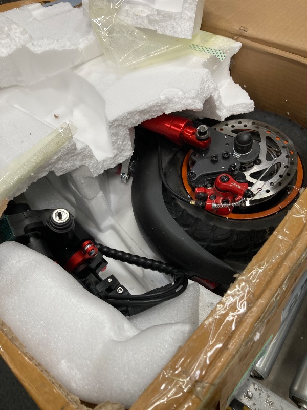 Photo 1 of **NO CHARGER/SCRATCHED METER**M4 Electric Scooter with Seat for Adult, 28 Mph Max Speed & 31 Miles Max Range,600w Motor Folding Commute E Scooter Adult,10 Inch Tires Big Heavy Duty Offroad Electric Scooters 330lbs Load