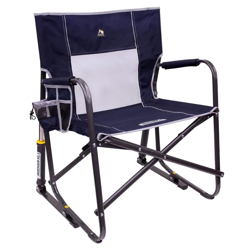 Photo 1 of ***the color is different***GCI Outdoor Freestyle Rocker XL Oversized Foldable Rocking Camp Chair, Indigo
