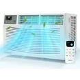 Photo 1 of ***PARTS ONLY***
PhiloDeco 8000 BTU Window Air Conditioner 350 Sq. ft. Intelligent, LED Display Screen, with Remote Control,Ac Can Be Used as a Dehumidifier/Fan, Operates Quietly, Energy-Saving. Timer/Sleep and ECO