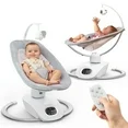 Photo 1 of  Baby Swing, Electric Baby Bouncer for Infants, 6 Motions & 4-Speeds, Remote Control, 8 Preset Lullabies, up to 20 lbs