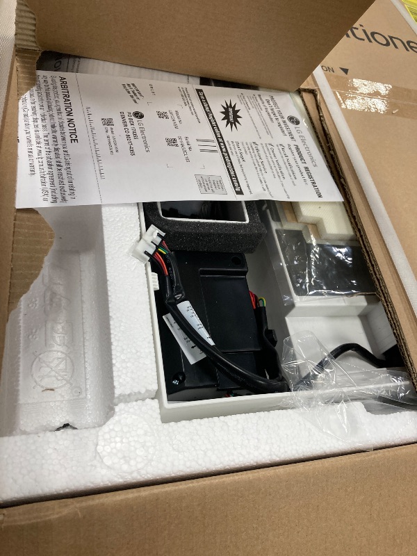 Photo 1 of LG 12,000 BTU Dual Inverter Smart Window Air Conditioner, Cools 550 Sq. Ft., Ultra Quiet Operation, Up to 35% More Energy Savings, Energy Star, with LG ThinQ, Amazon Alexa and Hey Google, 115V