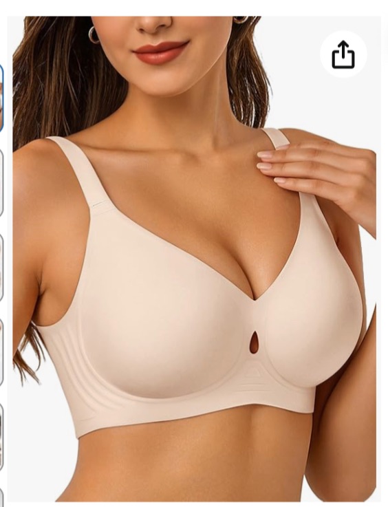 Photo 1 of ***SIMILAR TO PRODUCT***Wireless Bras for Women No Underwire Seamless Push Up Full Coverage Supportive Womens Bralettes Everyday Bra