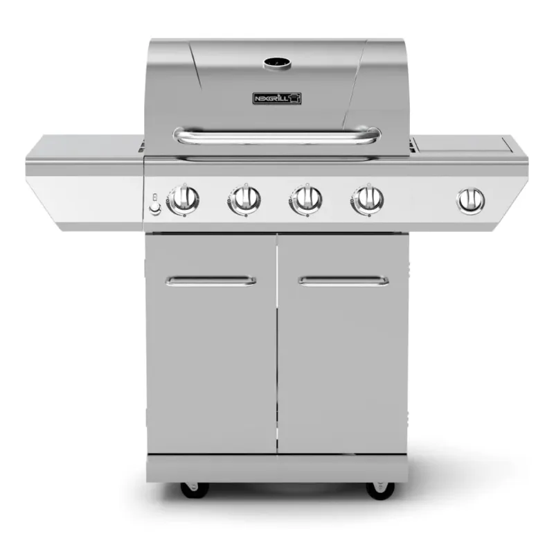 Photo 1 of ***MISSING MAJOR PARTS****Nexgrill 4-Burner Propane Gas Grill with Side Burner, Stainless Steel Frame, 626 SQ In Total Cooking Space, 60,000 BTUs Output, BBQ Grill Perfect for Outdoor Gatherings - 720-0830H
