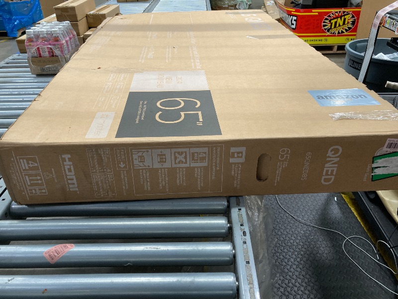 Photo 1 of ***PARTS ONLY***BROKEN SCREEN****LG 65-Inch Class QNED85T Series LED Smart TV 4K Processor Flat Screen with Magic Remote AI-Powered with Alexa Built-in (65QNED85TUA, 2024)