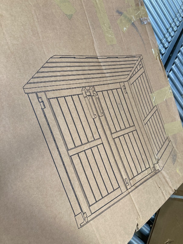 Photo 1 of ****missing parts****storage shed 51.9x29.9x9 inches