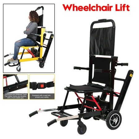 Photo 1 of ARTUDATECH Electric Stair Climber Wheelchair Foldable Electric Wheelchair Stair Lift Lightweight Portable Auxiliary Tool for Home Mobile Stair 